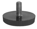 Stelvoet met kartelrand 20-45mm